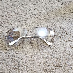 Scott aviator silver gradient sunglass